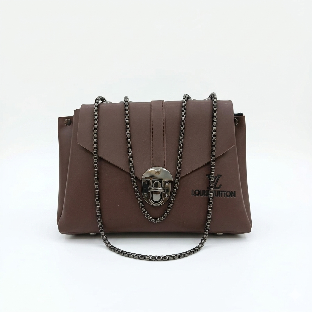 Elegant Pink Chain Shoulder Bag for Women